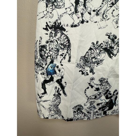 SuperM X Kim Junggi Tiger Inside Art Print Shirt Jung Gi RARE size M - Picture 4 of 12